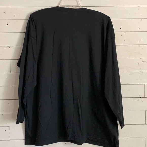 VTG 80s 90s Halloween Long Sleeve Top Tunic Oversized Glow in the Dark Unisex - Picture 6 of 12